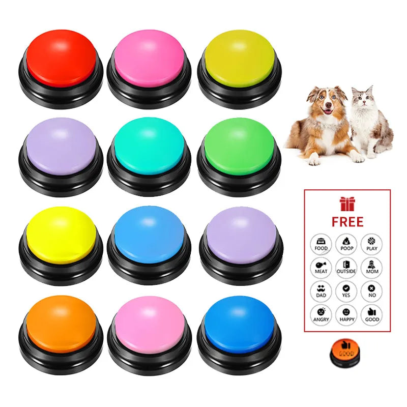 Interactive Pet Vocal Buttons